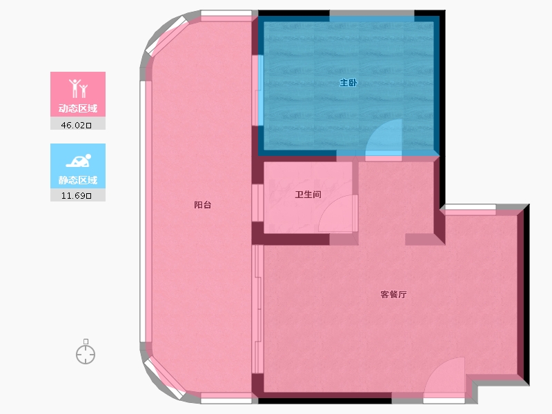 四川省-攀枝花市-普达阳光康养-51.91-户型库-动静分区