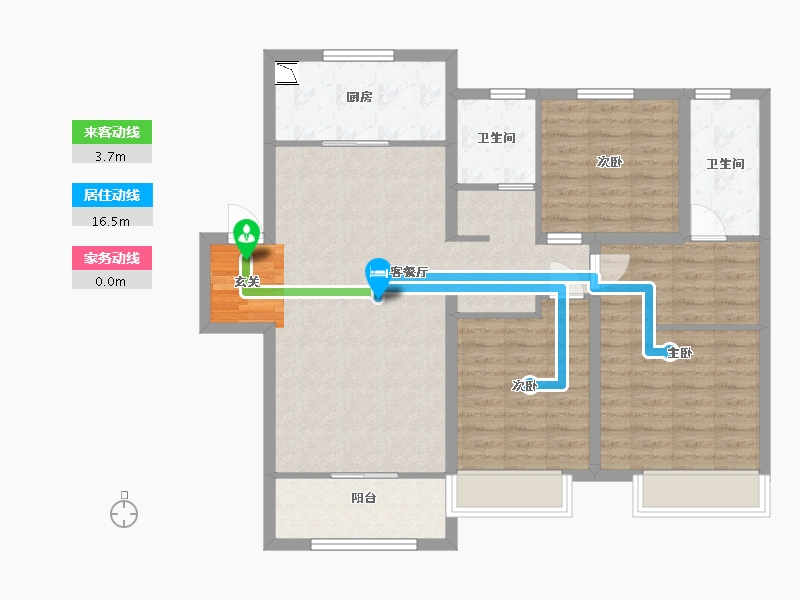 山东省-青岛市-中建锦绣天地-102.40-户型库-动静线