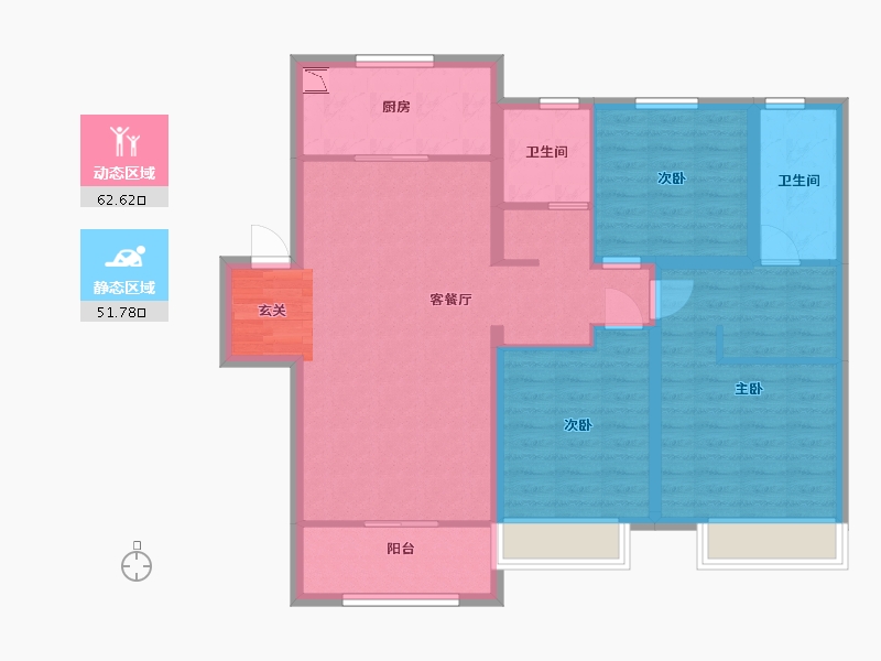 山东省-青岛市-中建锦绣天地-102.40-户型库-动静分区