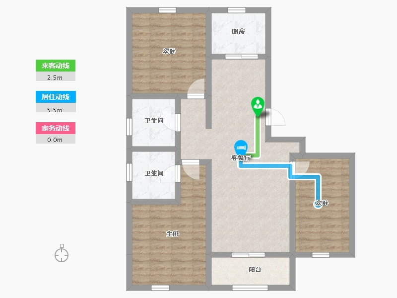 山西省-晋中市-紫光北区-87.36-户型库-动静线