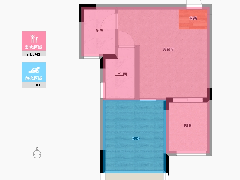 广东省-惠州市-罗浮上善公馆-40.59-户型库-动静分区