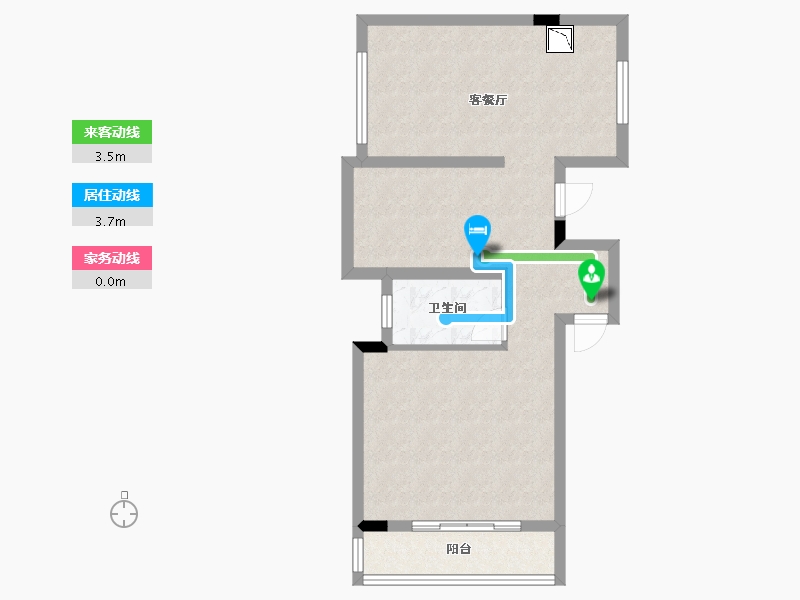 广西壮族自治区-桂林市-桂林山水里-62.43-户型库-动静线