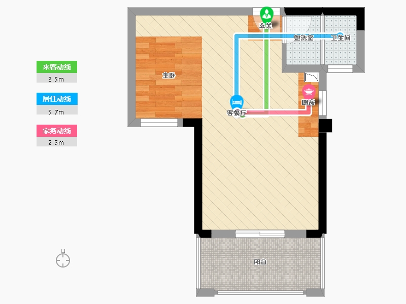 湖南省-湘潭市-九华新城-39.07-户型库-动静线