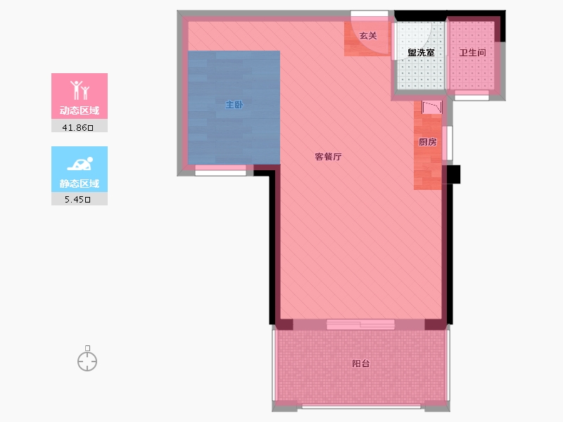 湖南省-湘潭市-九华新城-39.07-户型库-动静分区