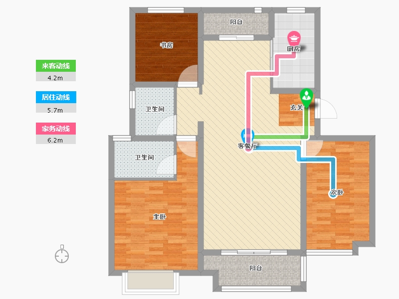 河北省-唐山市-乐亭乐府-98.24-户型库-动静线