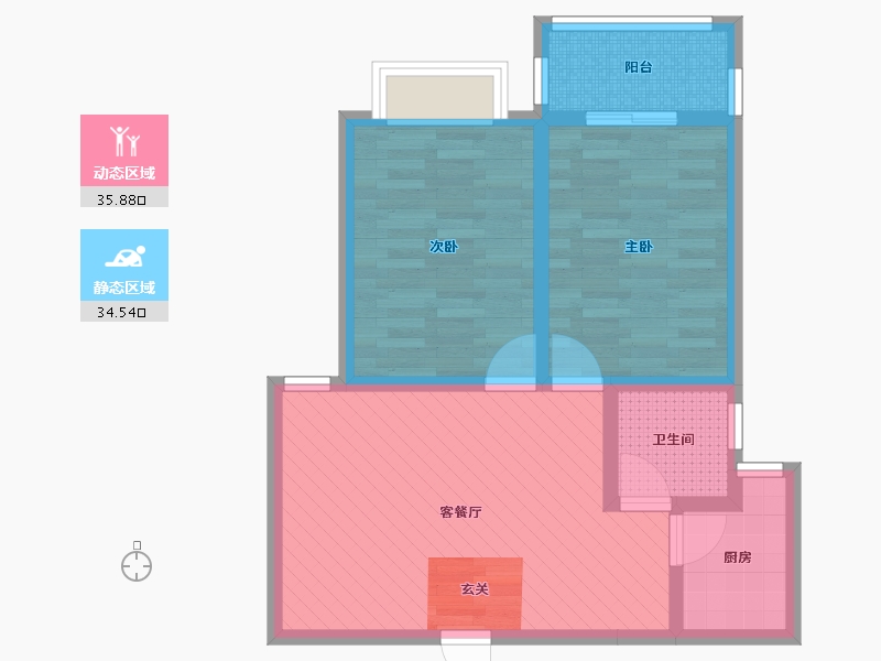 河南省-平顶山市-飞行高层-61.10-户型库-动静分区