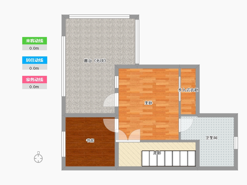 河北省-张家口市-鸿威翡翠城-67.27-户型库-动静线