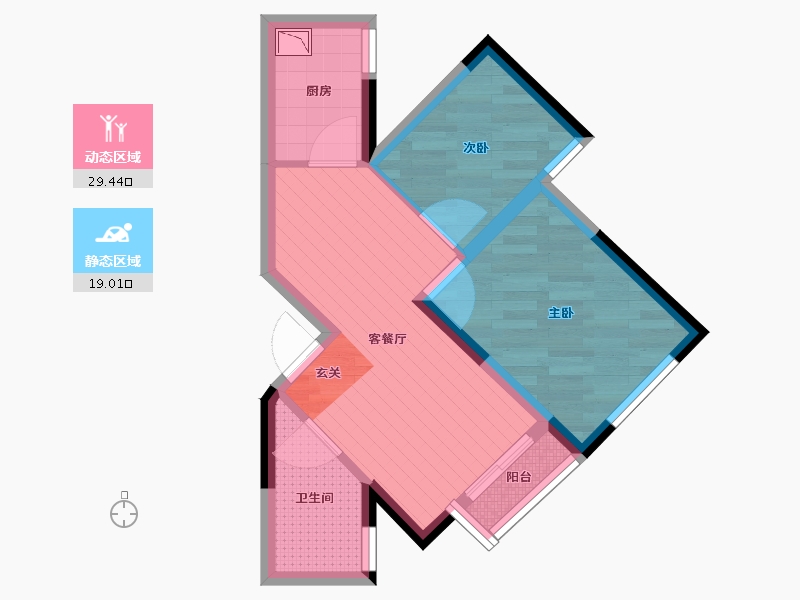 广西壮族自治区-南宁市-中海御湖熙岸-41.23-户型库-动静分区