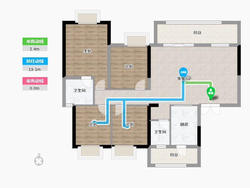 四川省-成都市-优品道-112.01-户型库-动静线