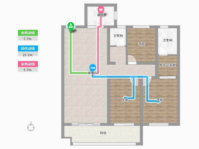 山东省-日照市-日照港第一生活区-101.05-户型库-动静线