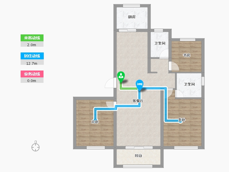 山东省-潍坊市-春江花月-89.29-户型库-动静线