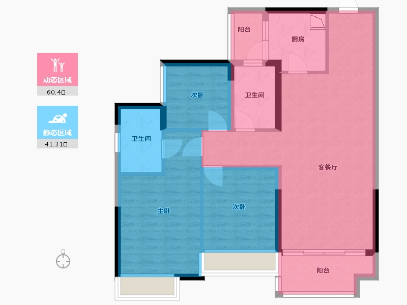 广东省-佛山市-云邸-91.01-户型库-动静分区