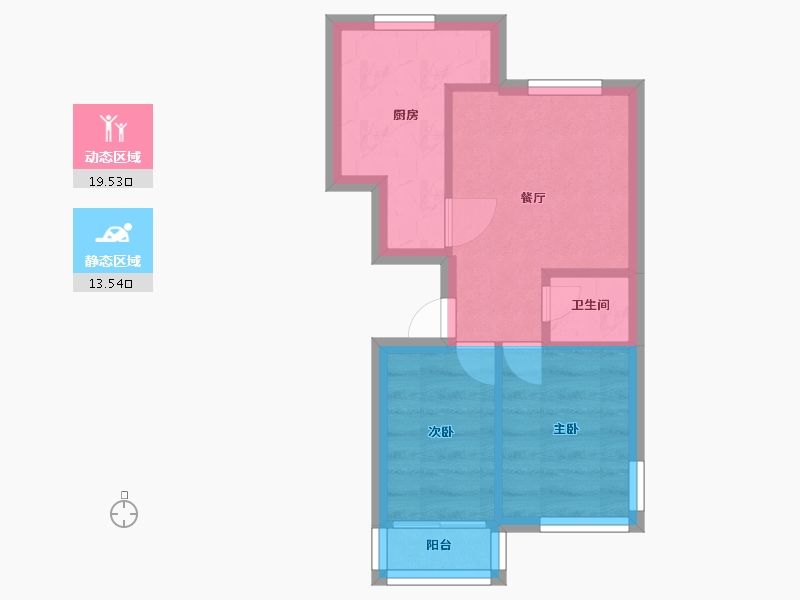 宁夏回族自治区-银川市-隆瑞园-28.68-户型库-动静分区