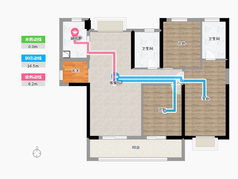 湖北省-武汉市-融创一江源-99.59-户型库-动静线