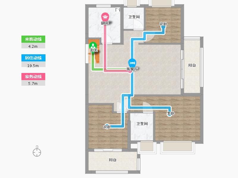 福建省-福州市-永鸿名城-96.00-户型库-动静线