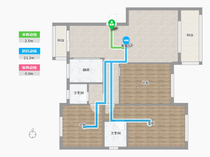 江西省-九江市-海正明城-108.61-户型库-动静线