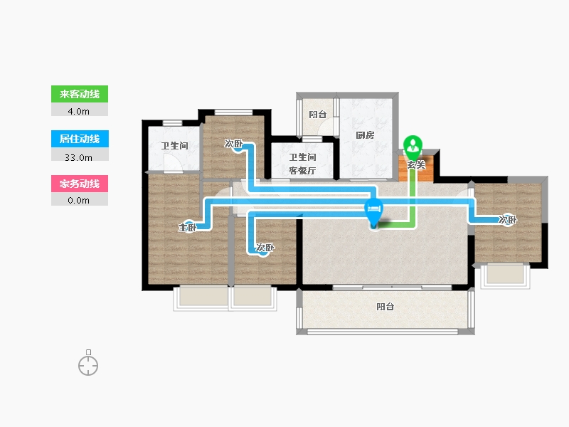 四川省-成都市-同森锦逸-100.27-户型库-动静线