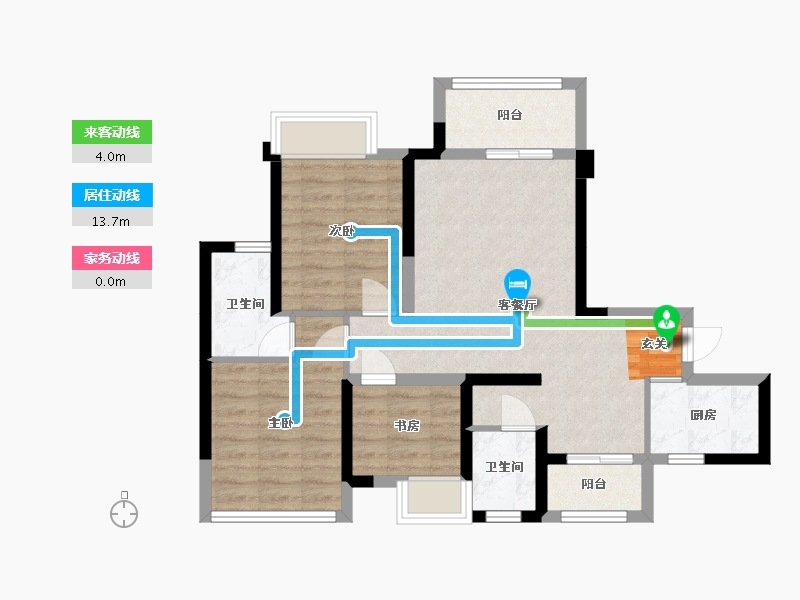 四川省-成都市-奥园棠�h府-72.12-户型库-动静线