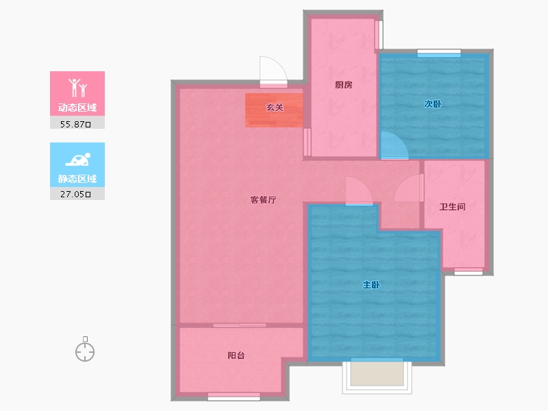 河北省-保定市-万和春天-75.00-户型库-动静分区