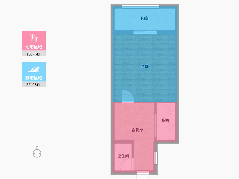 北京-北京市-垡头北里-36.08-户型库-动静分区