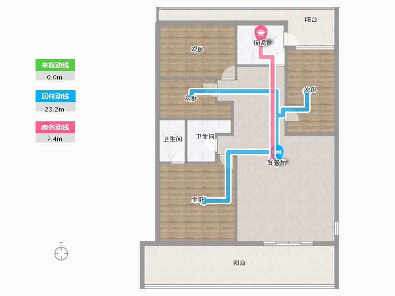 福建省-泉州市-南联时代广场-156.25-户型库-动静线