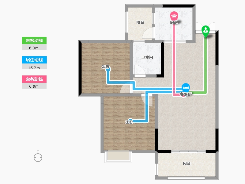 四川省-成都市-兴隆湖南岸-120.01-户型库-动静线