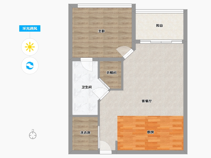 Florida-Lake-Advenir at Castle Hill-65.99-户型库-采光通风