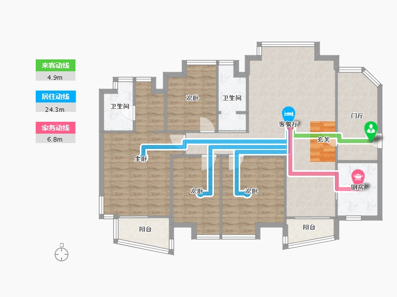 江苏省-南京市-金基唐城-118.72-户型库-动静线