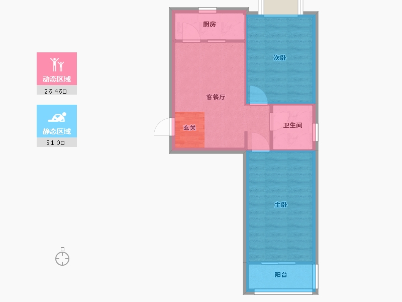 河北省-石家庄市-新浩城-51.63-户型库-动静分区