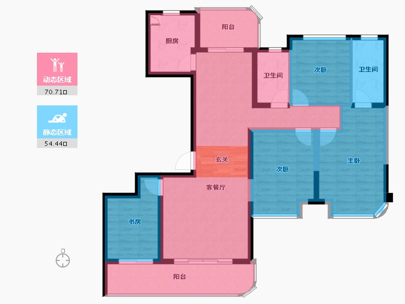 四川省-成都市-德商御�Z天骄-112.01-户型库-动静分区