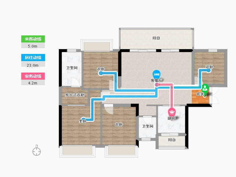 广东省-佛山市-电建地产・�吃冒氲�-102.95-户型库-动静线