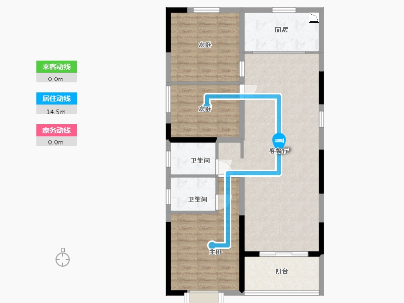 河南省-南阳市-南阳嘉和家园-92.80-户型库-动静线