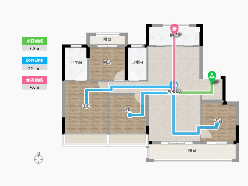 浙江省-温州市-悦珑府-111.20-户型库-动静线