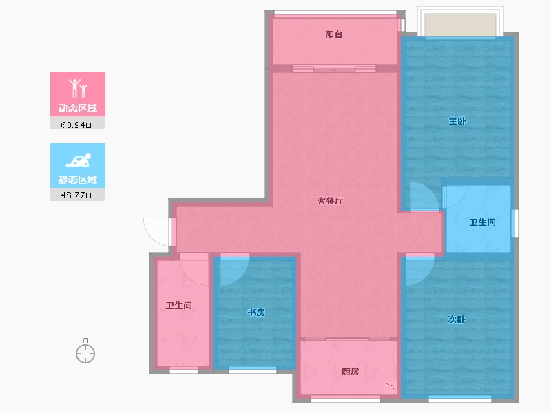 山西省-运城市-圣惠绿城-98.01-户型库-动静分区