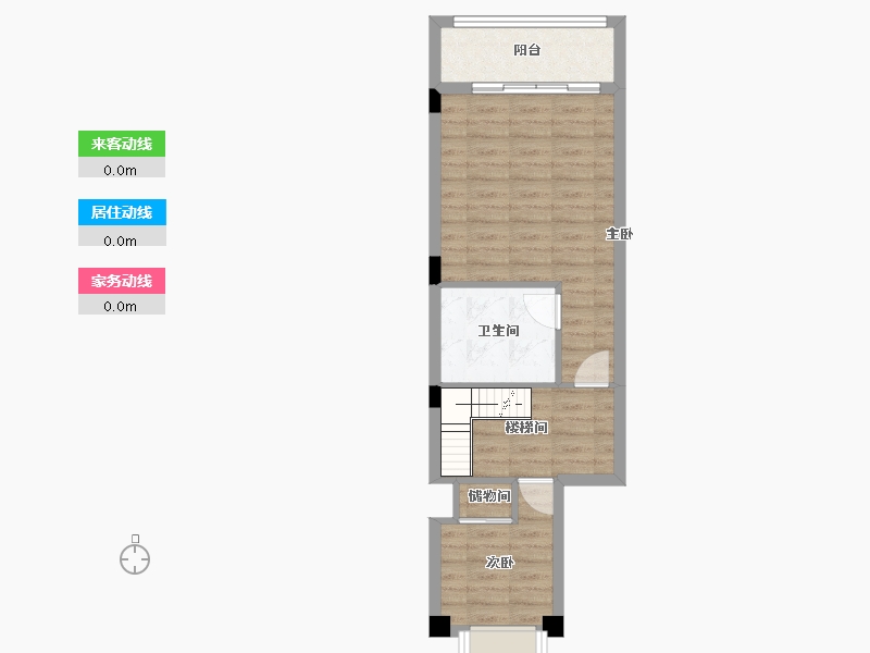 湖南省-长沙市-盈峰翠邸-46.96-户型库-动静线