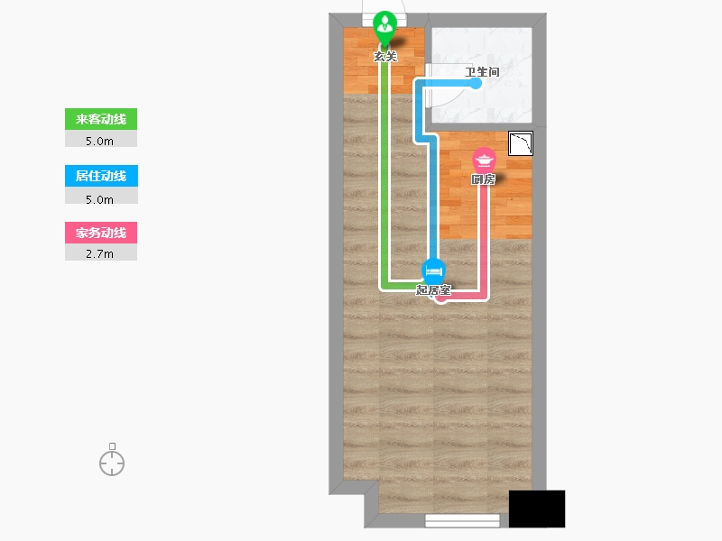 湖南省-长沙市-龙湖・春江悦茗|江寓-28.22-户型库-动静线