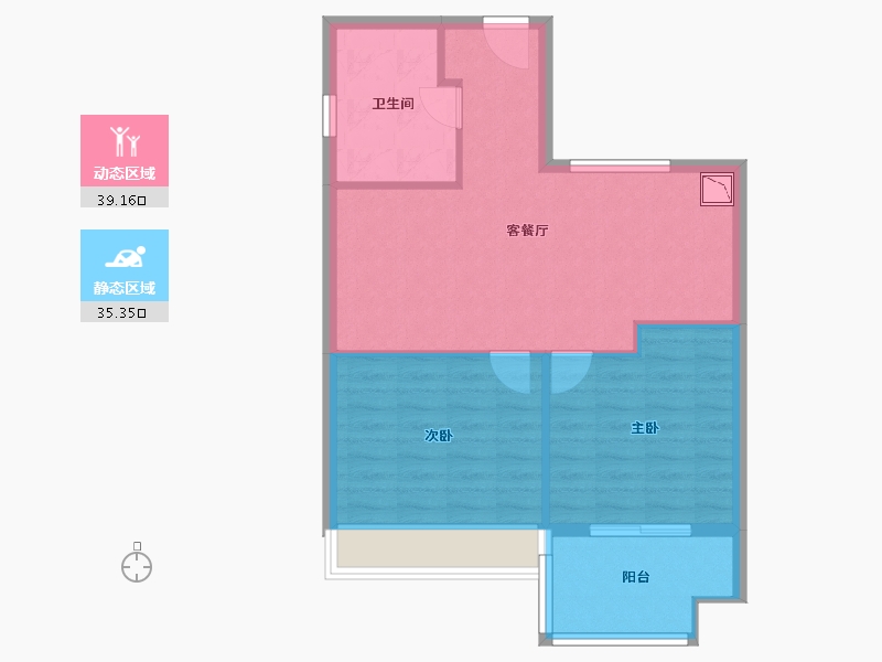 海南省-东方市-东方万悦城-67.56-户型库-动静分区