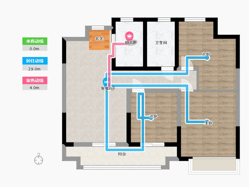 江苏省-扬州市-启迪科技城丨融悦-82.41-户型库-动静线