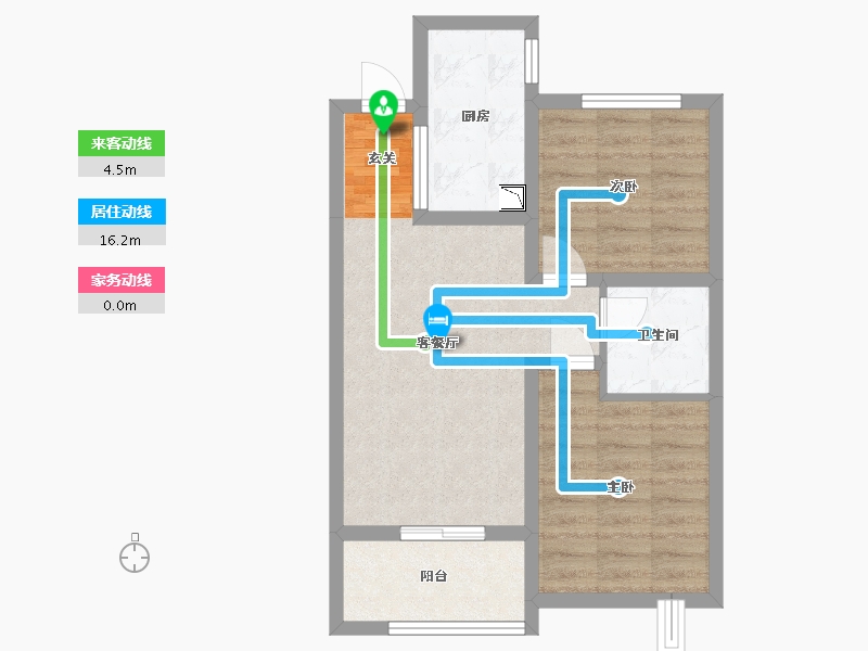 河北省-石家庄市-融创财富壹号-57.31-户型库-动静线