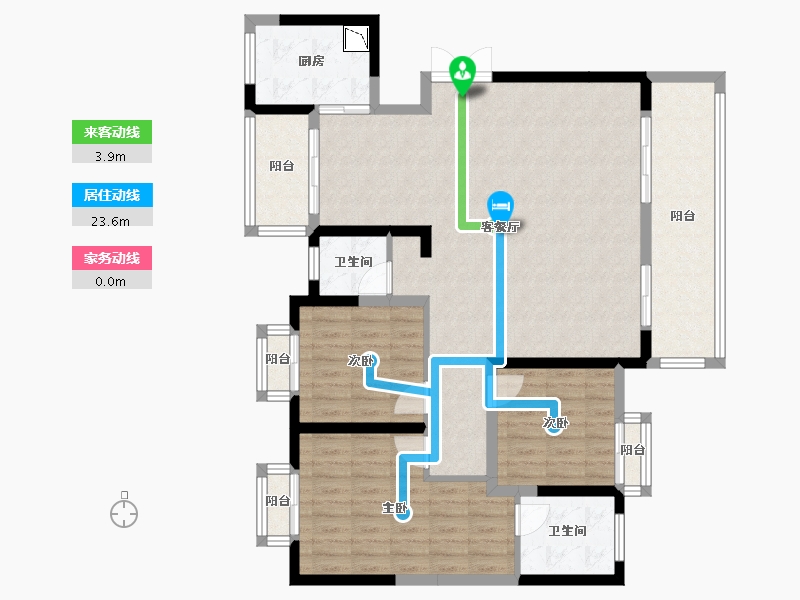 湖南省-岳阳市-悦天城-112.62-户型库-动静线