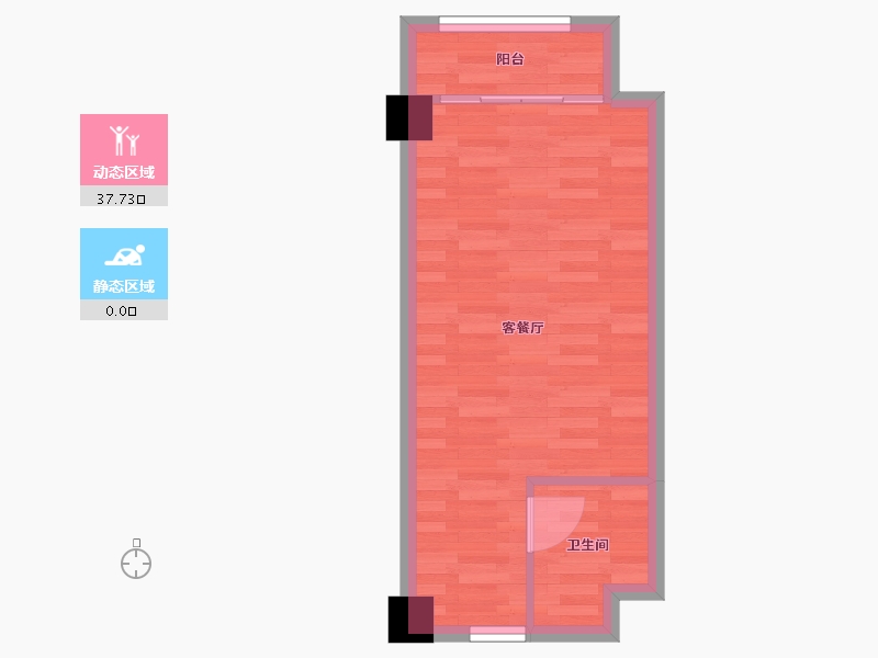 湖南省-长沙市-鑫远悦城-33.96-户型库-动静分区