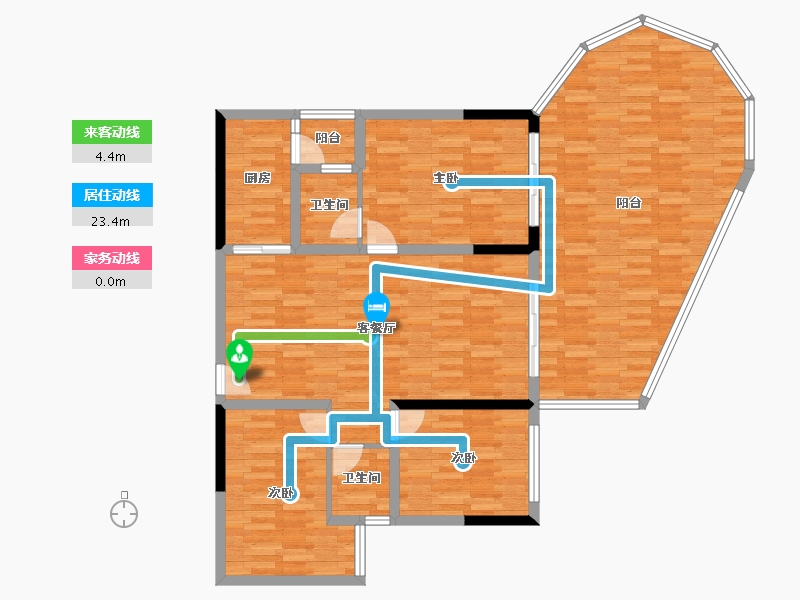 四川省-宜宾市-僰城首席-121.31-户型库-动静线