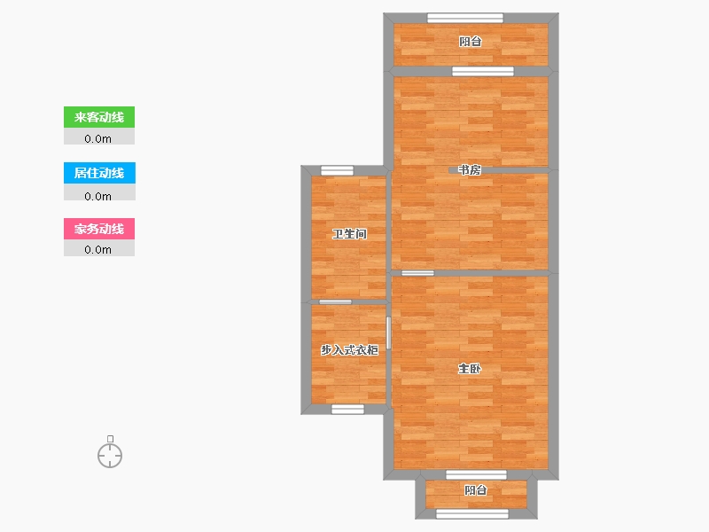 湖南省-湘潭市-富瑶天下-52.20-户型库-动静线