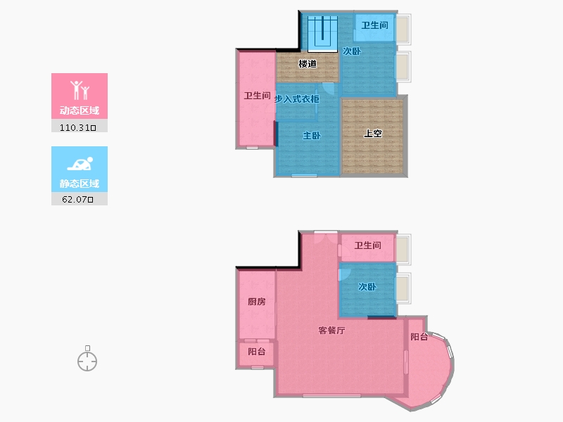 广东省-珠海市-中信红树湾-182.86-户型库-动静分区