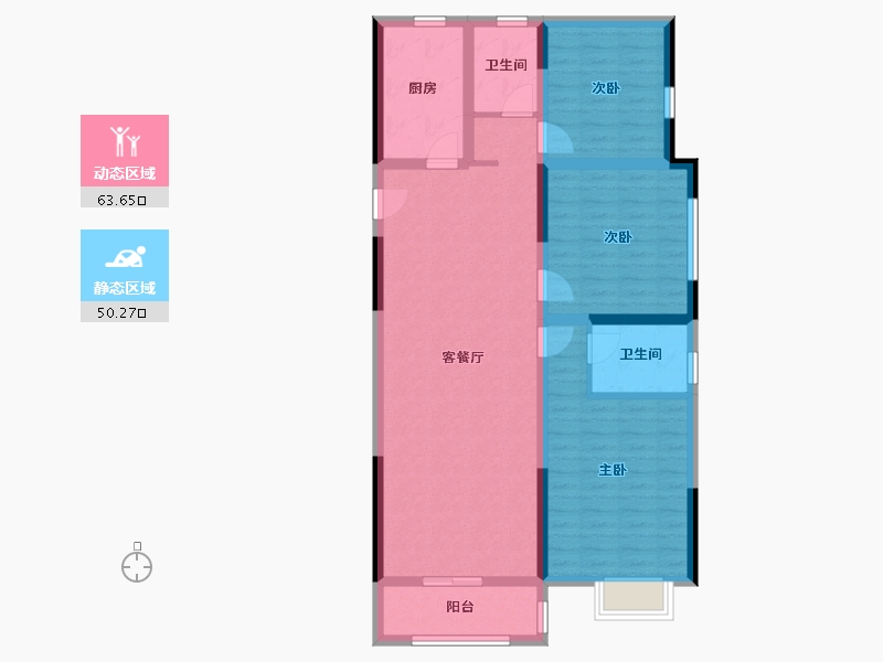 安徽省-池州市-万成香格里拉-102.01-户型库-动静分区