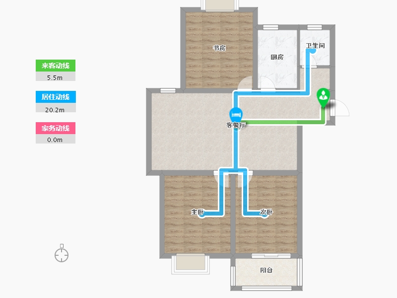 江苏省-盐城市-华兴水岸华庭-92.21-户型库-动静线