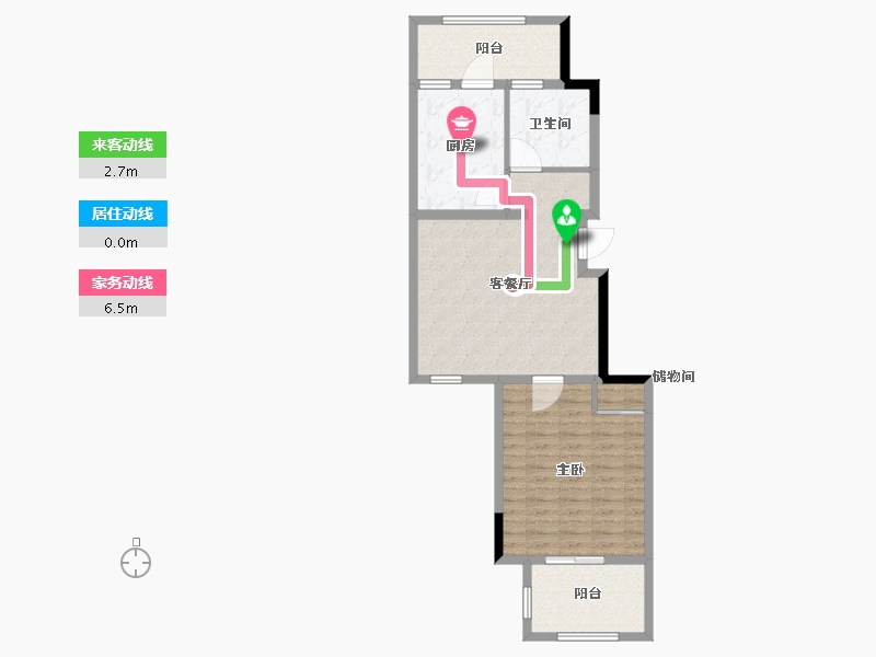 江苏省-南通市-雅学苑-78.01-户型库-动静线