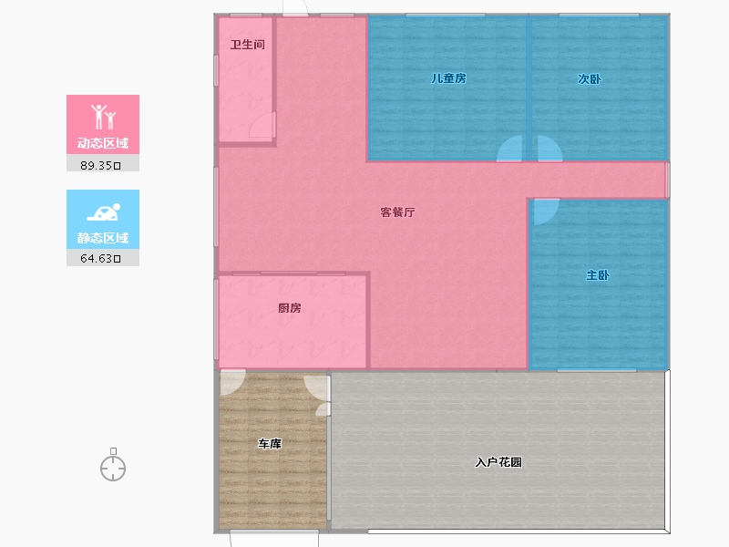 湖南省-株洲市-自建-179.94-户型库-动静分区