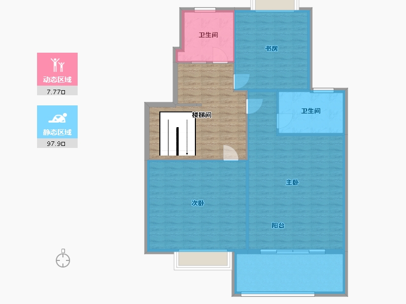 江西省-南昌市-硕丰西湖里-118.49-户型库-动静分区