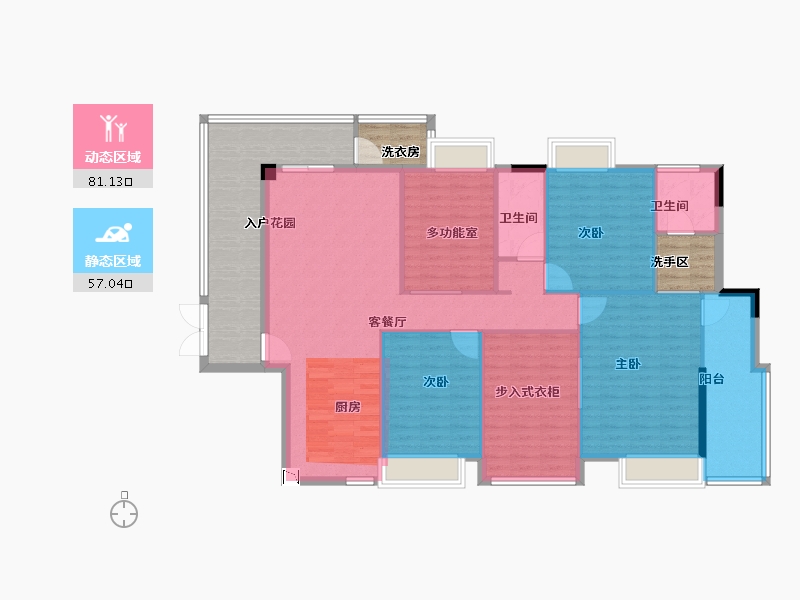 福建省-三明市-上河国际-150.00-户型库-动静分区